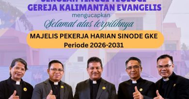 Sinode Umum XXV GKE Menetapkan Kepemimpinan Baru untuk Periode 2026–2031
