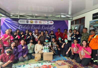 Bantuan Sosial STT GKE bagi Masyarakat Terdampak Karhutla di Desa Tanjung Taruna Tahun 2026